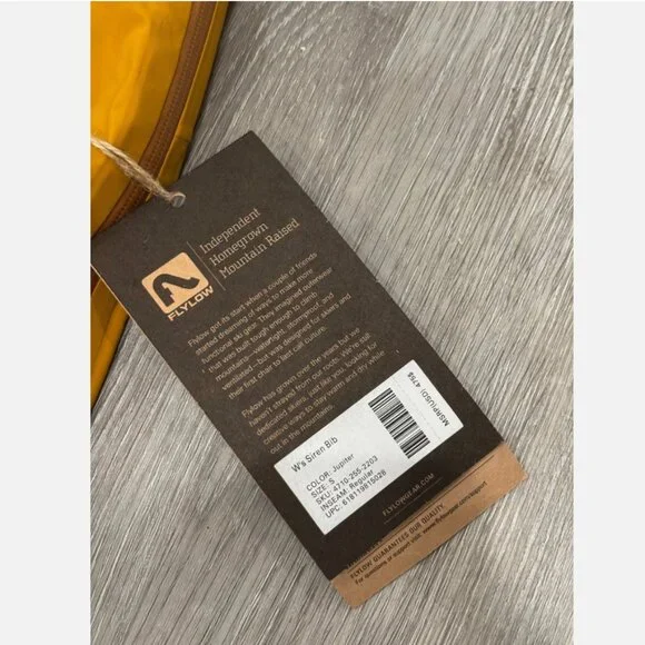 Flylow Womens Siren Bib Jupiter Gortex Size L NWT - Picture 11 of 11